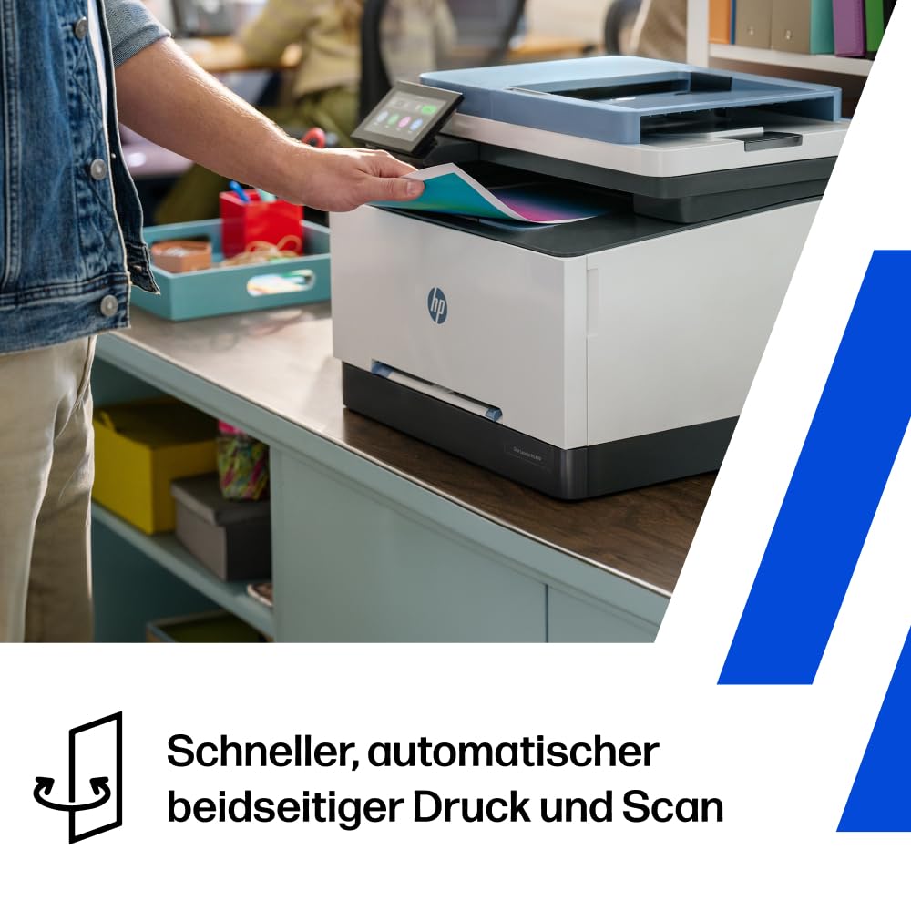 HP Color LaserJet Pro MFP 3302fdwg multifunction color laser printer, fax, automatic two-sided printing, touchscreen, Wi-Fi, Ethernet, USB, Wolf Pro Security - 759V2F#ABD