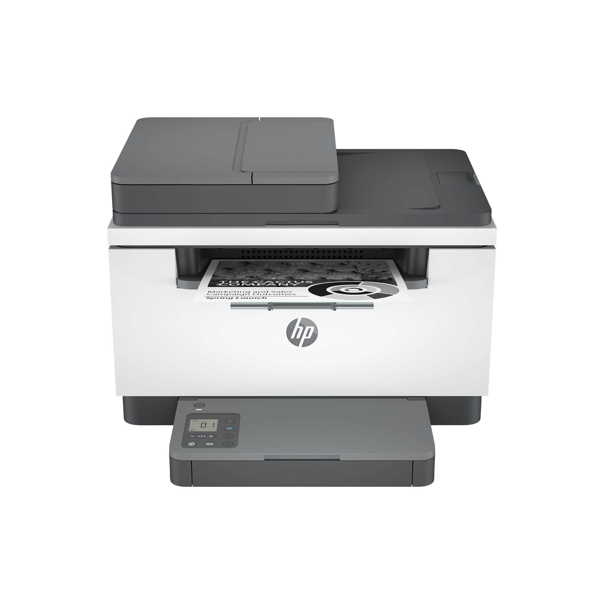HP LaserJet MFP M234sdw multifunction laser printer, printer, scanner, copier, document feeder, WLAN, LAN, duplex, airprint, gray-white - 9YG05F