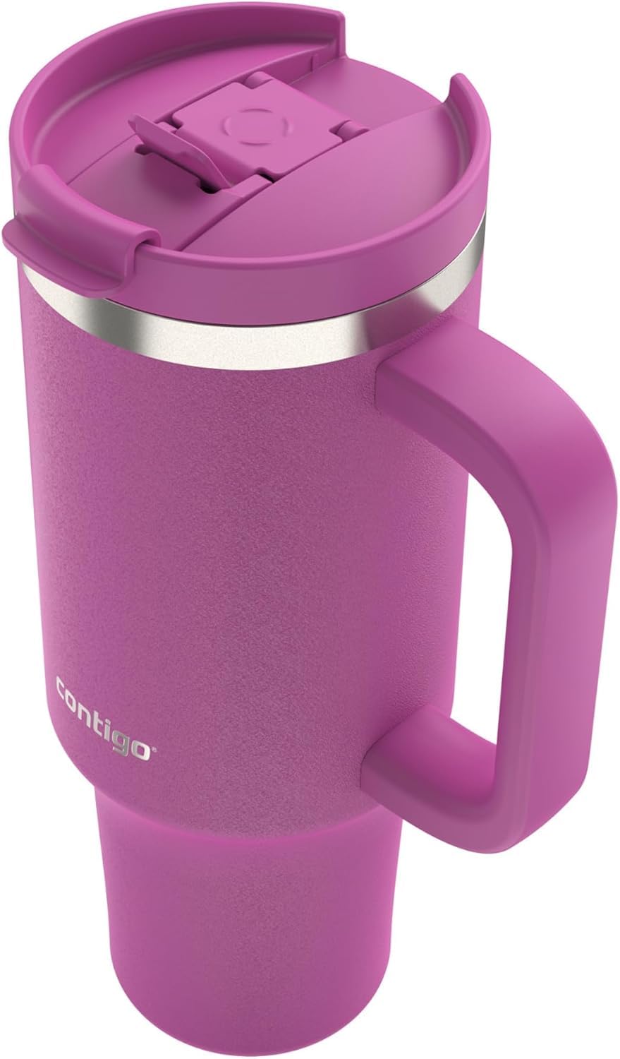 Contigo thermos bottle 1200 ml with handle and straw | Stainless Steel Insulated Thermal Drinking Bottle with Lid | Cools for 29 hours | Travel Mug | Thermo mug | | Galactic - 2201793