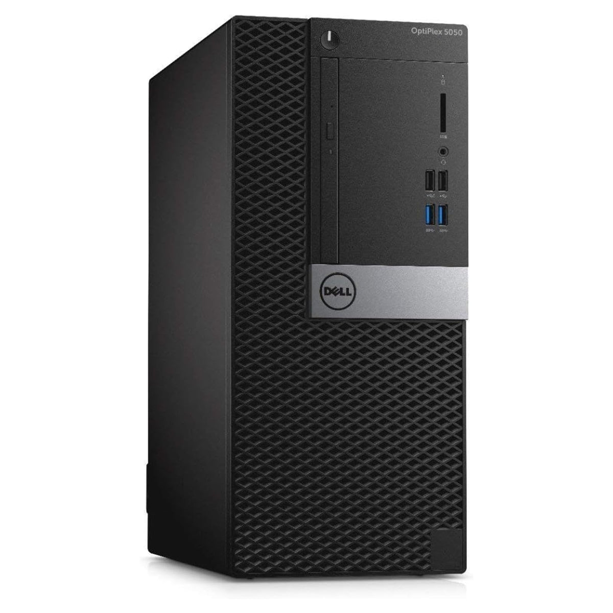 Dell Optiplex 5050 Mini Tower Desktop PC, Intel Core i5-6500, 16 GB RAM, 256 GB SSD, WLAN, Bluetooth, US Layout, Windows 11 Pro (Refurbished)