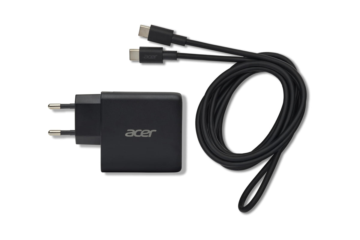 Încărcător Acer USB-C 67W 3 Port GaN, Încărcător pentru laptop, Alimentator GaN