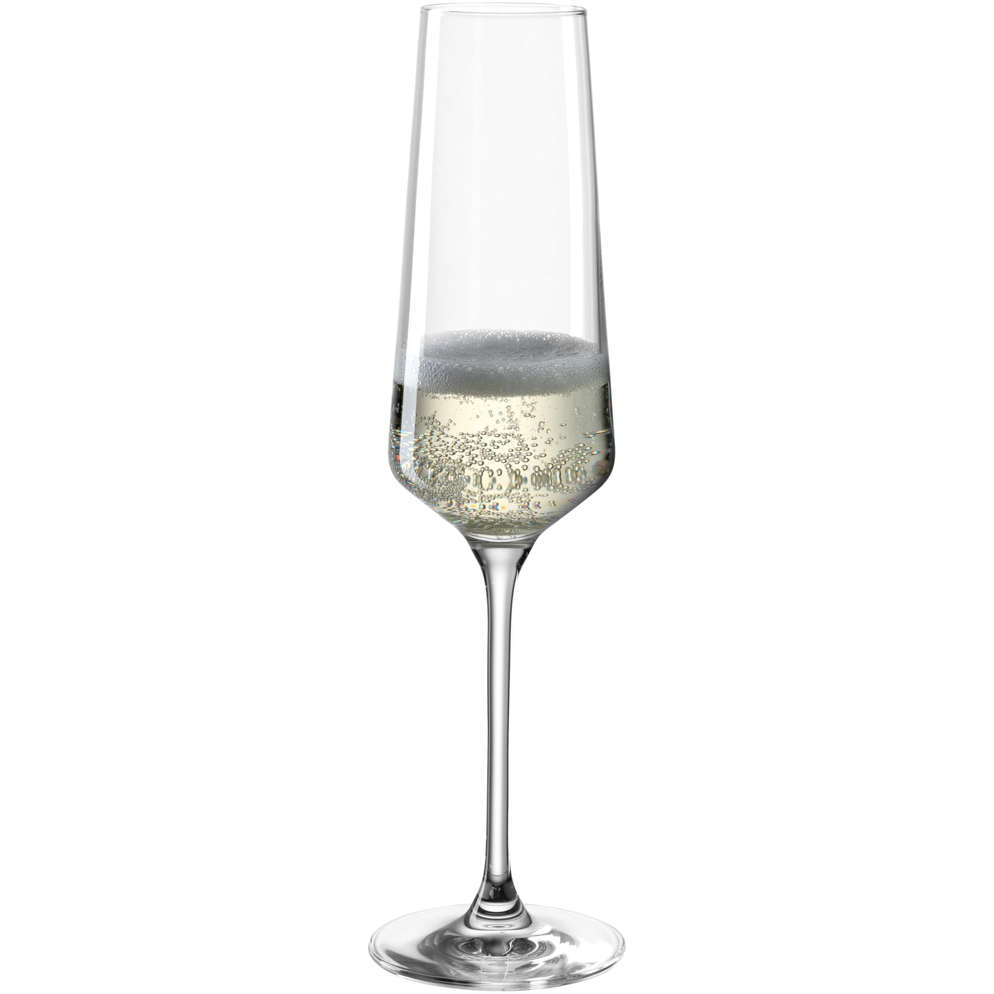LEONARDO HOME PUCCINI champagne glasses (set of 6) • scratch-resistant champagne glasses (280 ml) • dishwasher safe & durable • timeless champagne glasses for home & restaurants • Puccini prosecco glass • 069550