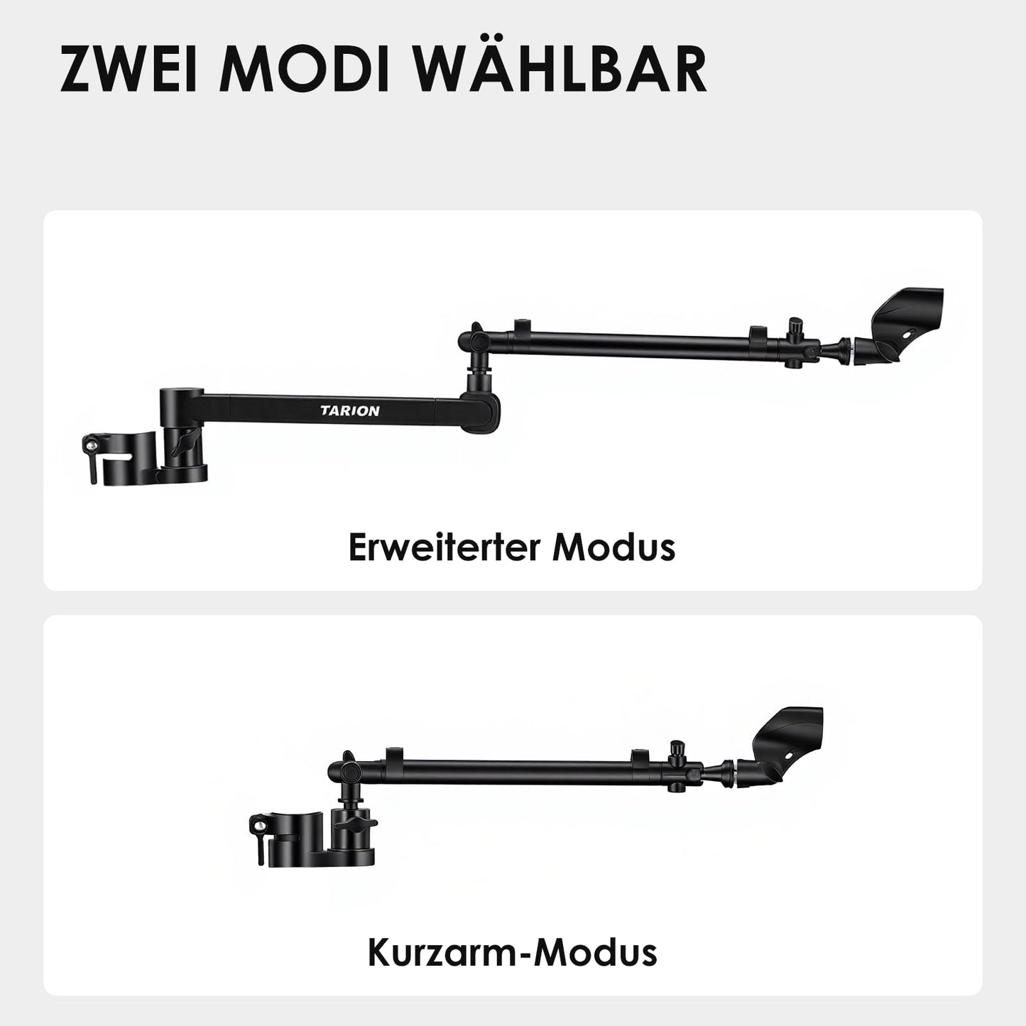 TARION Titanrig Arm Module M: Camera Table Tripod Overhead Tripod Table Mount Clamp Tripod Flexible Articulated Arm Table Mount for DSLR Cameras Ring Lights Webcam Titanrig Arm M