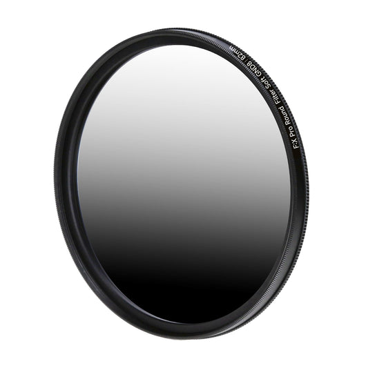 Rollei F:X Pro gray gradient round filter Soft GND 8 screw filter with rotating ring for adjusting the gradient along the axis of rotation Ideal for landscape and architectural photography (82 mm)