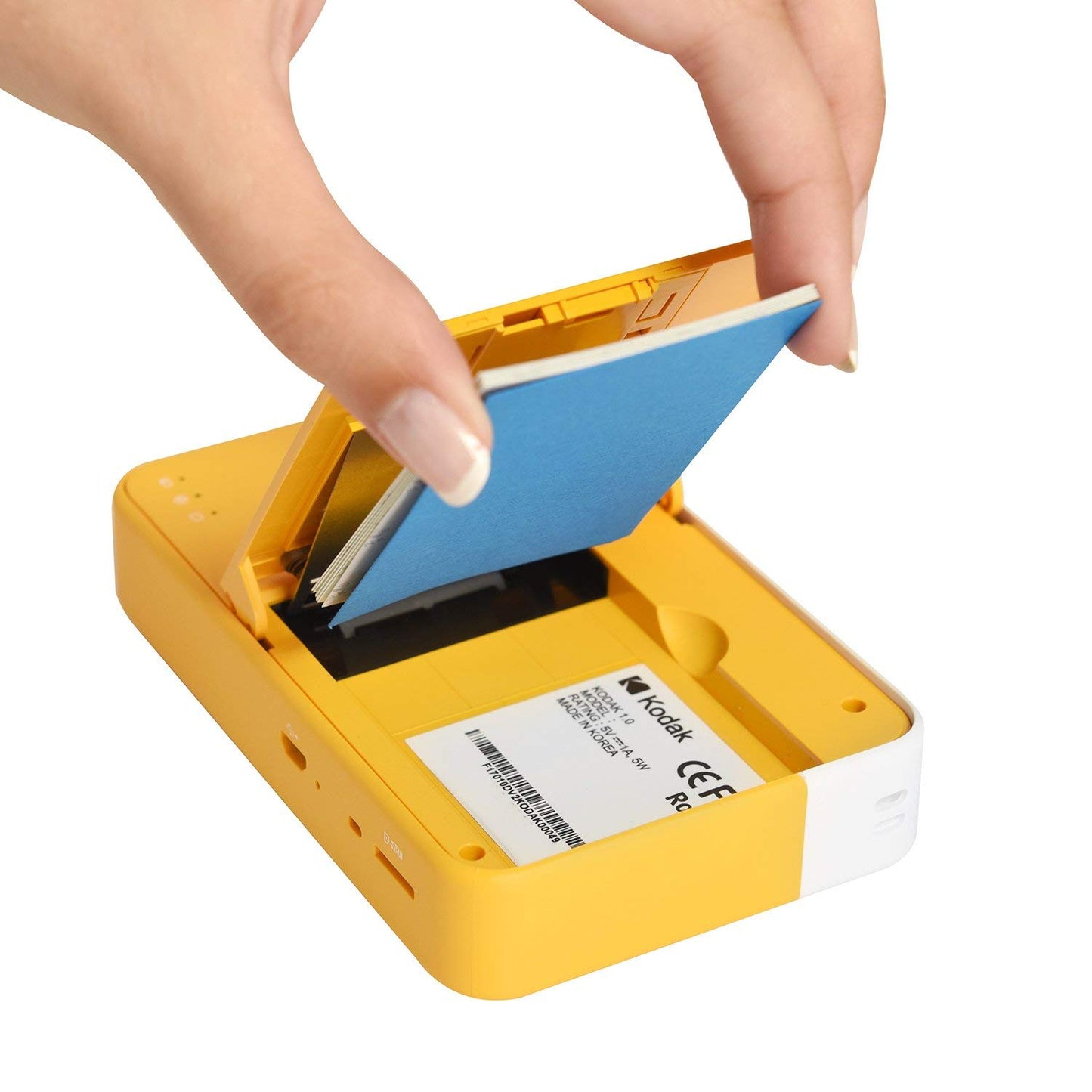KODAK 2x3 (5x7.6 cm) Zink Fotopapier mit Selbstklebender Rückseite ROD-Z2X350