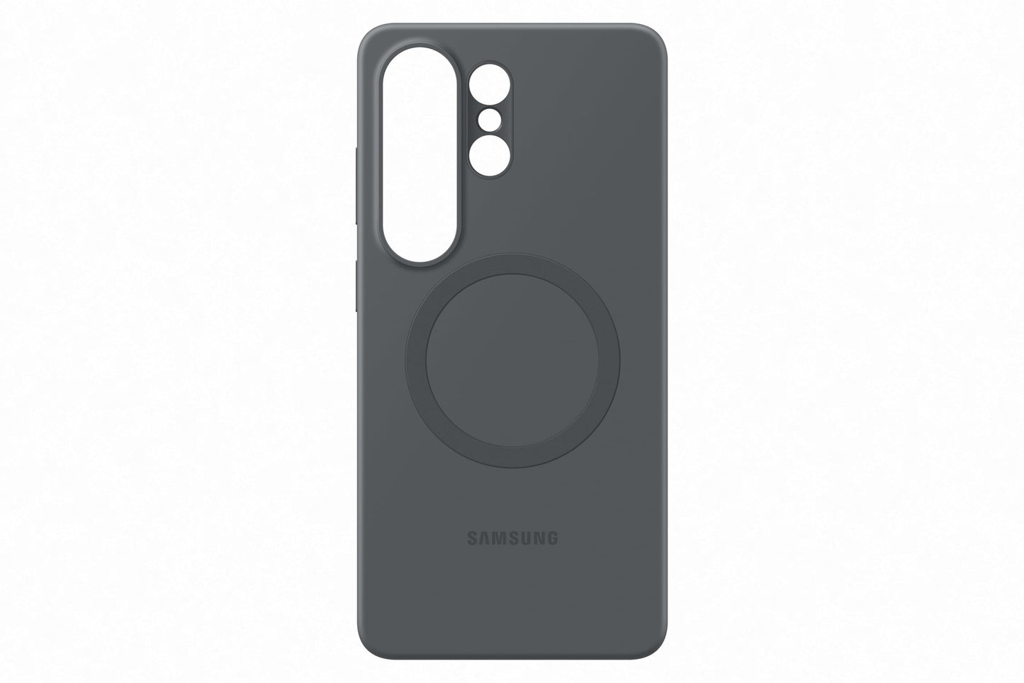 Samsung Silicone Magnet Smartphone Case EF-ES948, case for the Galaxy S26 Ultra, mobile phone case with magnetic ring for attaching accessories, silicone, protective case, shockproof, thin and non-slip, black - EF-ES948CBEGWW