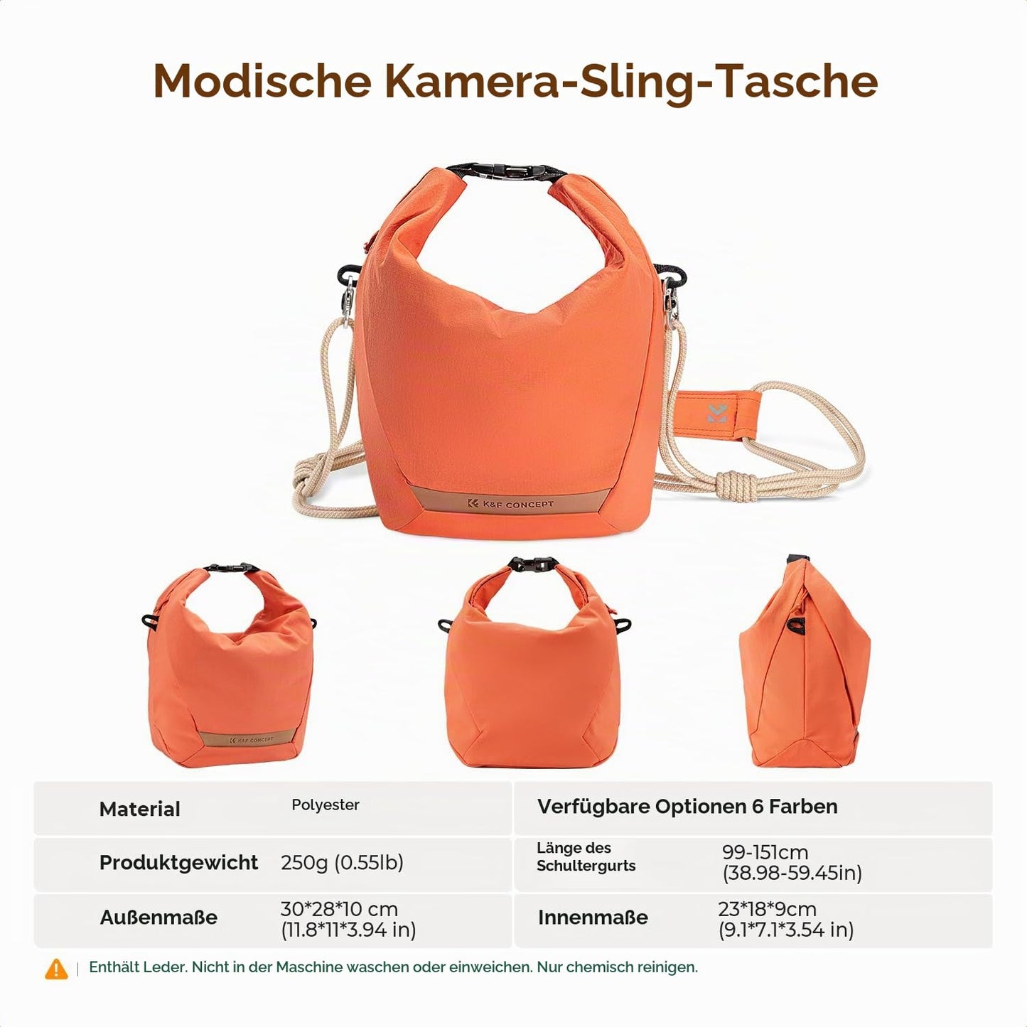 K&F CONCEPT Camera Bag, Portable Lightweight Camera Bag - KF13.168