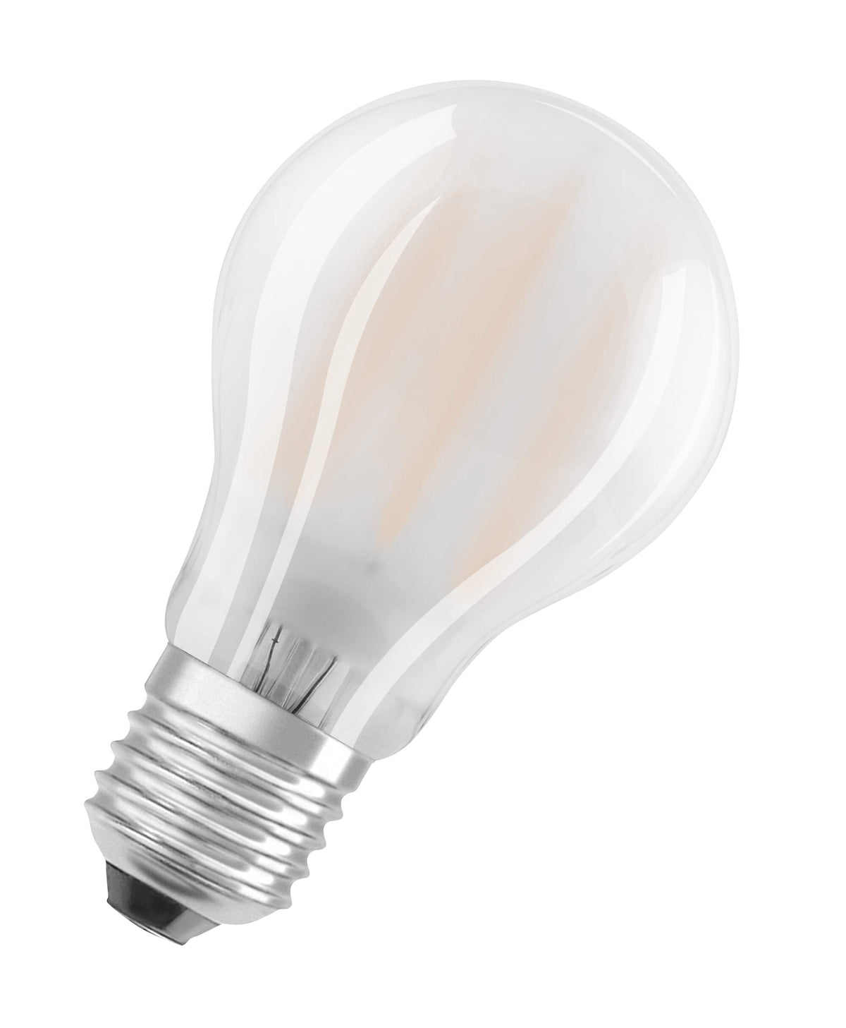 Osram LED Star VALUE A60, value pack with 60 light bulbs, replaces traditional 60W incandescent bulbs, warm white (2700K), 6.5W, E27 base, filament glass, non-dimmable. - 4058075845695