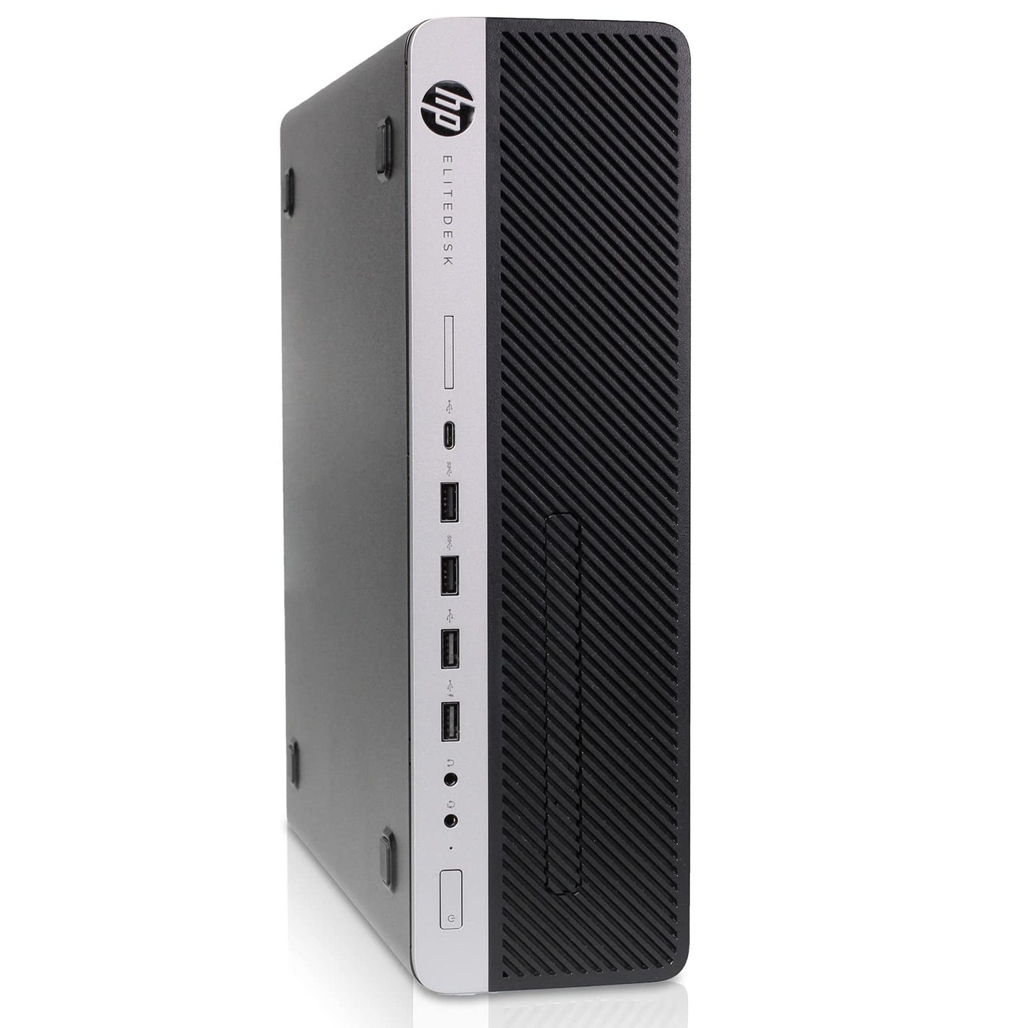 HP EliteDesk 800 G4 SFF PC Desktop Computer, Intel i7-8700, 16 GB RAM, SSD Hard Drive 512 GB, Windows 11 Pro (Refurbished) - HP800G4-SFF-I7