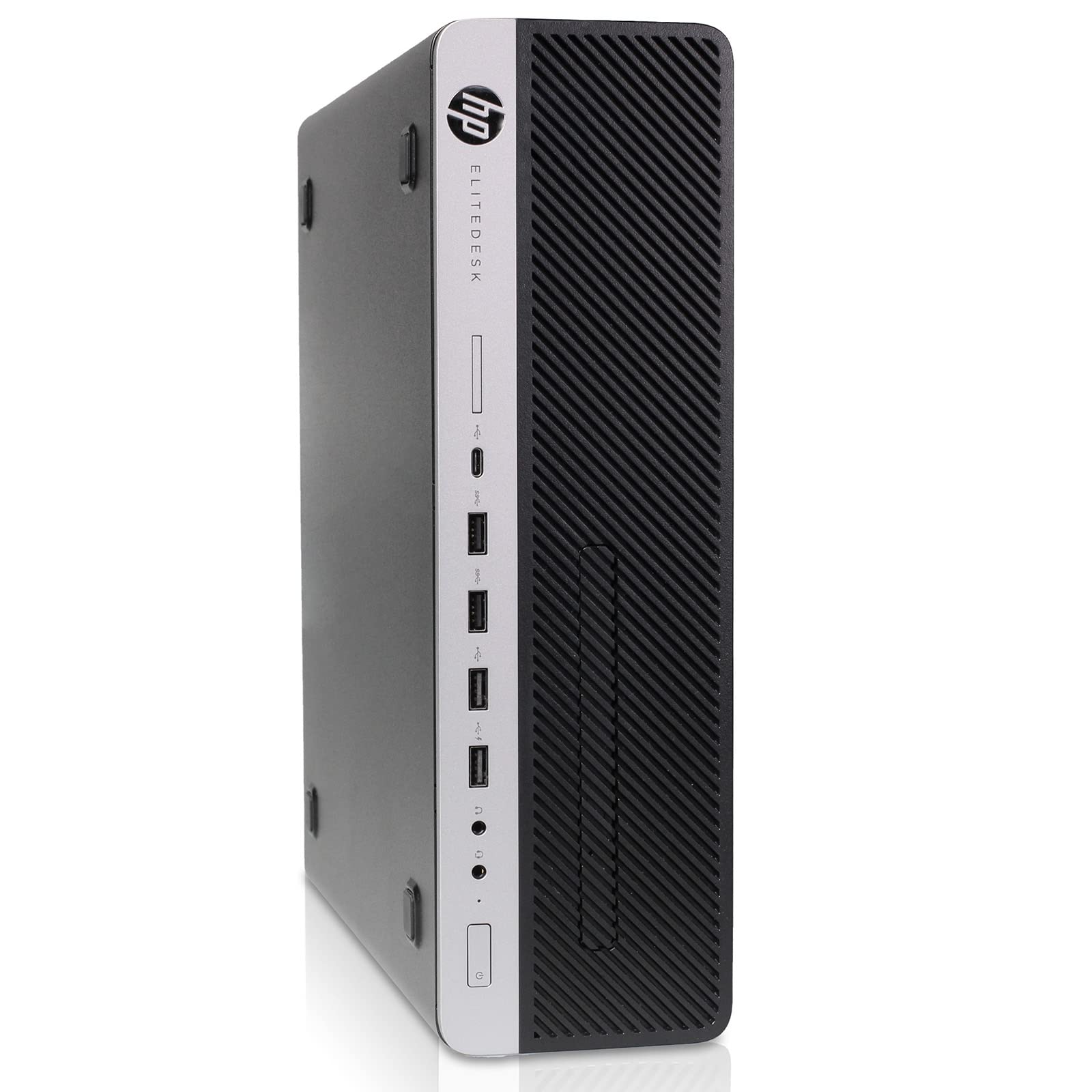 HP EliteDesk 800 G4 SFF PC Desktop Computer, Intel i7-8700, 16 GB RAM, SSD Hard Drive 512 GB, Windows 11 Pro (Refurbished) - HP800G4-SFF-I7