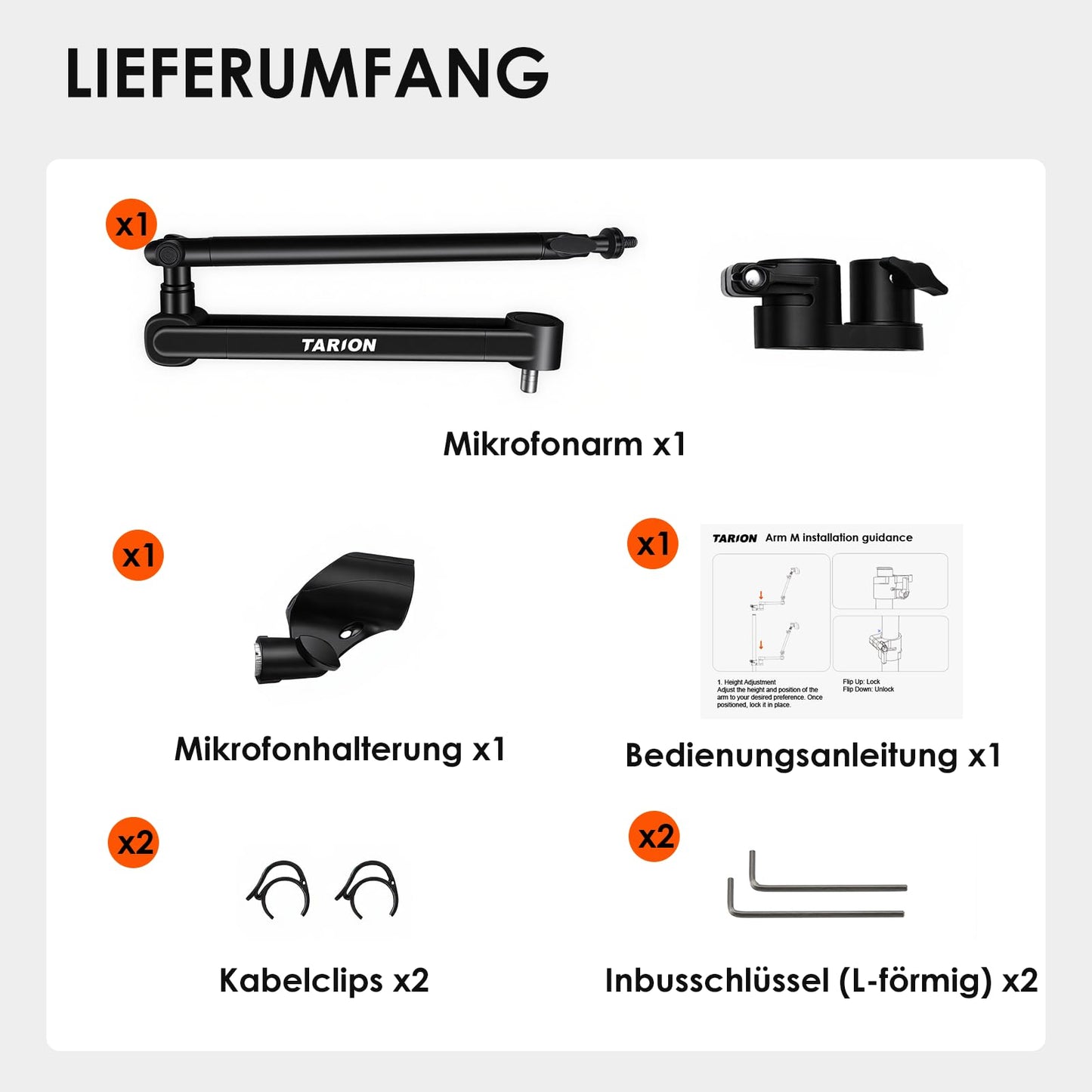 TARION Titanrig Arm Module M: Camera Table Tripod Overhead Tripod Table Mount Clamp Tripod Flexible Articulated Arm Table Mount for DSLR Cameras Ring Lights Webcam Titanrig Arm M