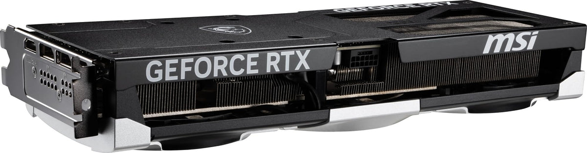 MSI GeForce RTX 5080 16G Ventus 3X OC — 16GB GDDR7 (30Gbps/256-bit), PCIe 5, Boost: 2640 MHz, HDMI 2.1b, DisplayPort 2.1b - V531-095R