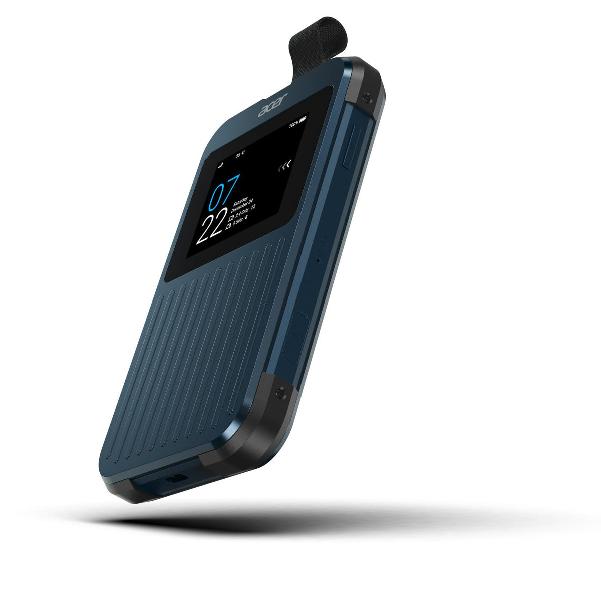 Acer Connect Enduro M3 5G Router (Router LTE) | Router WLAN mobil cu SIM | WiFi 6 | Dual 2.4 & 5.0 GHz | Nano SIM & SIM virtuală | Baterie de 6500mAh | USB 3.0 Type-C | MIL-STD-810H