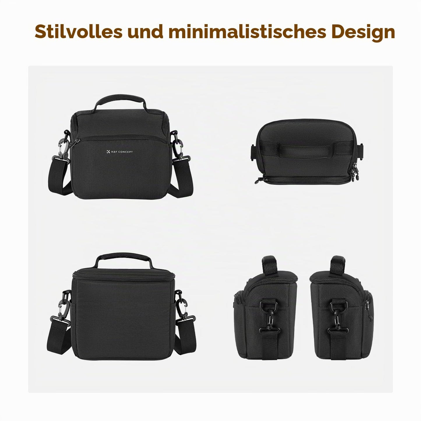 K&F CONCEPT camera backpack camera bag, SLR bags shoulder bag, camera bag liner bag, photo bag for photographers Suitable for everyday use - JPKF13.179US
