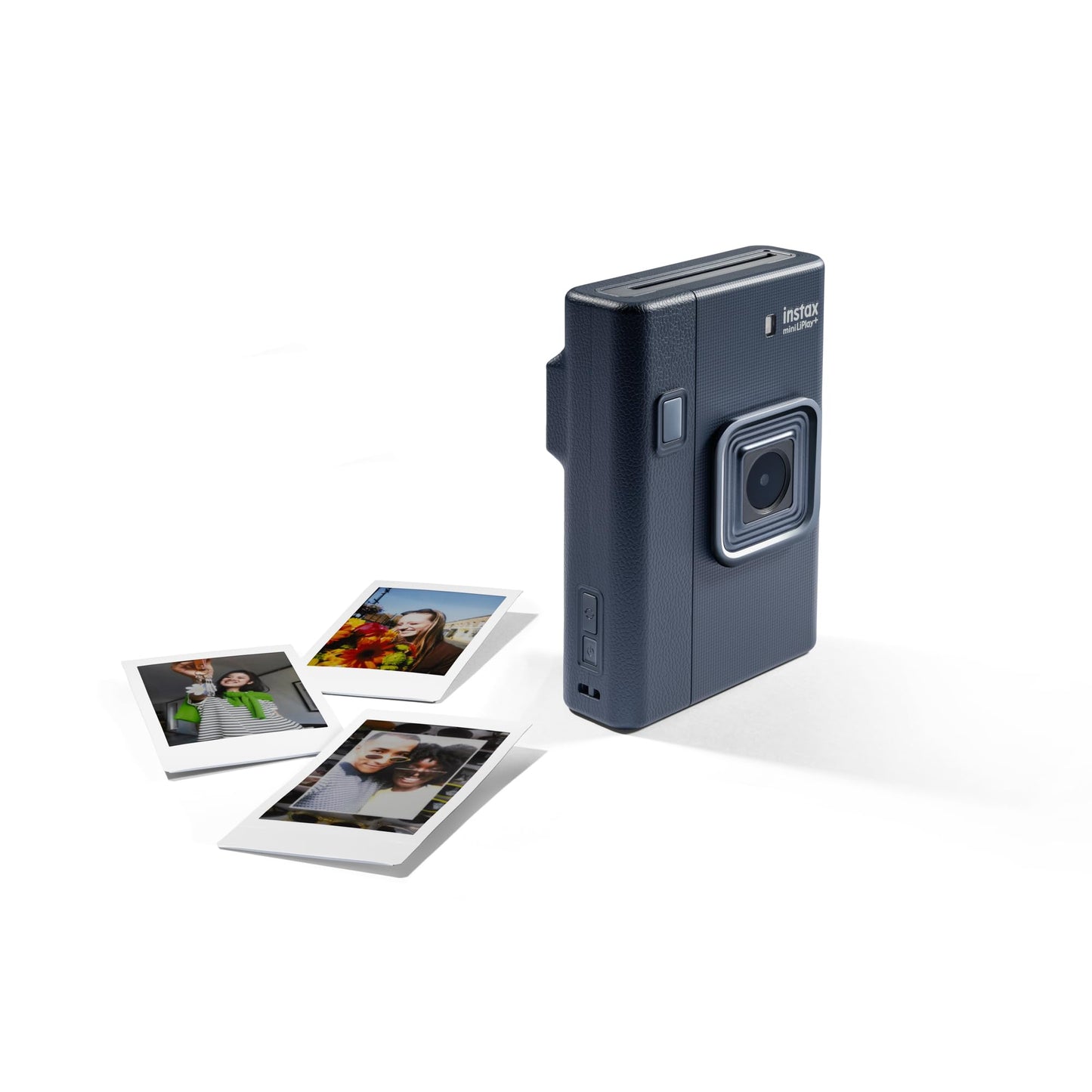 FUJIFILM instax mini LiPlay+™ hybrid instant camera, Midnight Blue