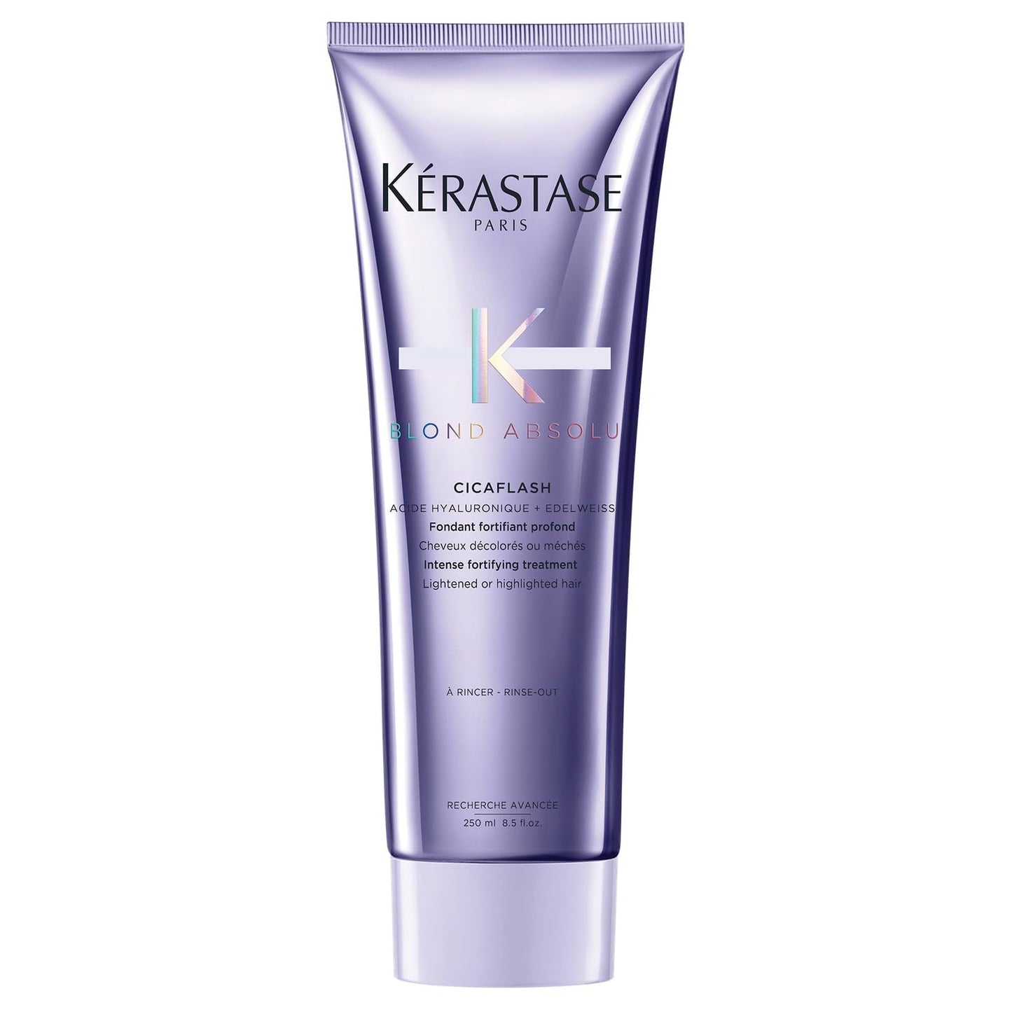 Kérastase Blond Absolu, conditioner for dry and bleached or highlighted hair, against hair breakage and split ends, with hyaluronic acid, Cicaflash conditioner, 250 ml - 3474636692361