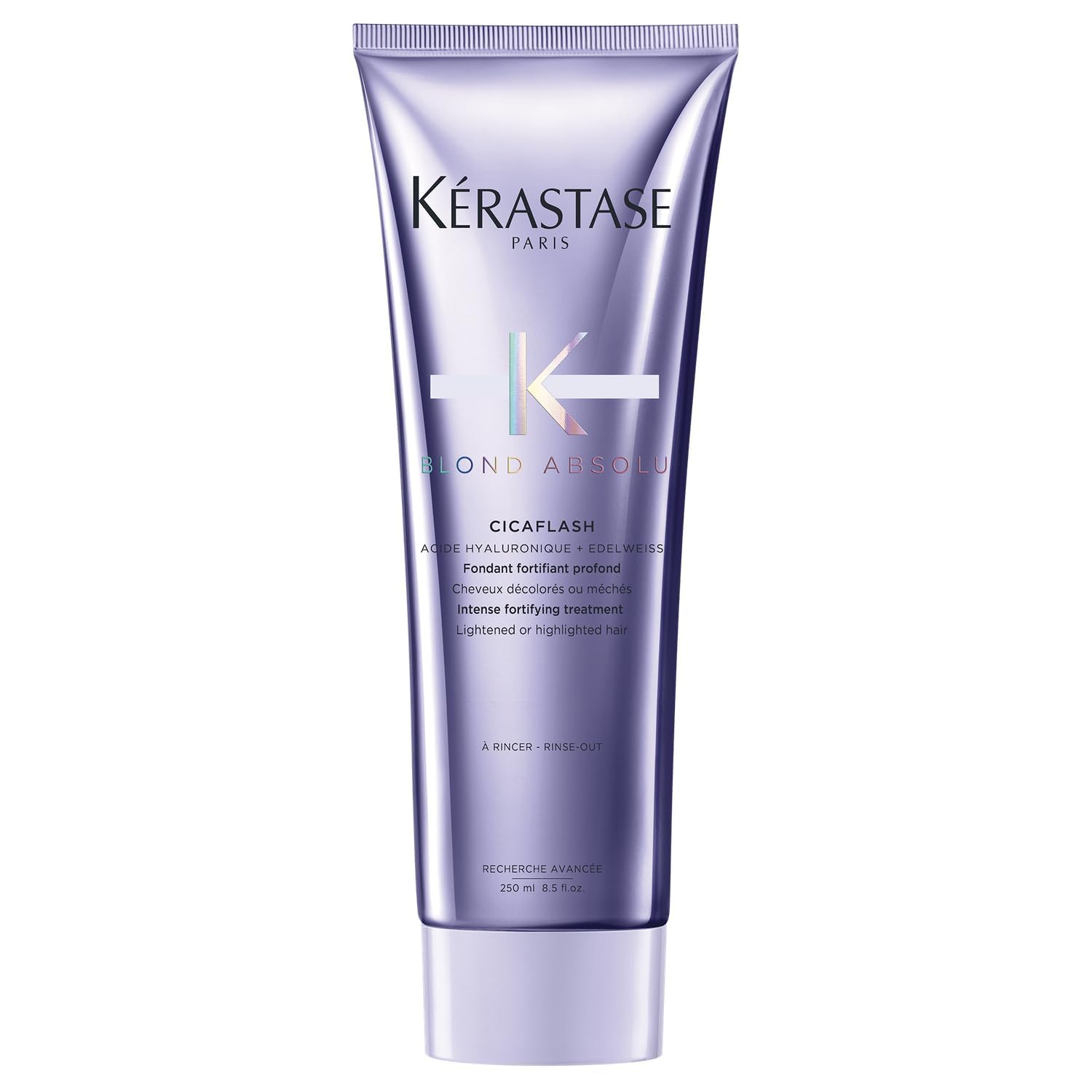 Kérastase Blond Absolu, conditioner for dry and bleached or highlighted hair, against hair breakage and split ends, with hyaluronic acid, Cicaflash conditioner, 250 ml - 3474636692361