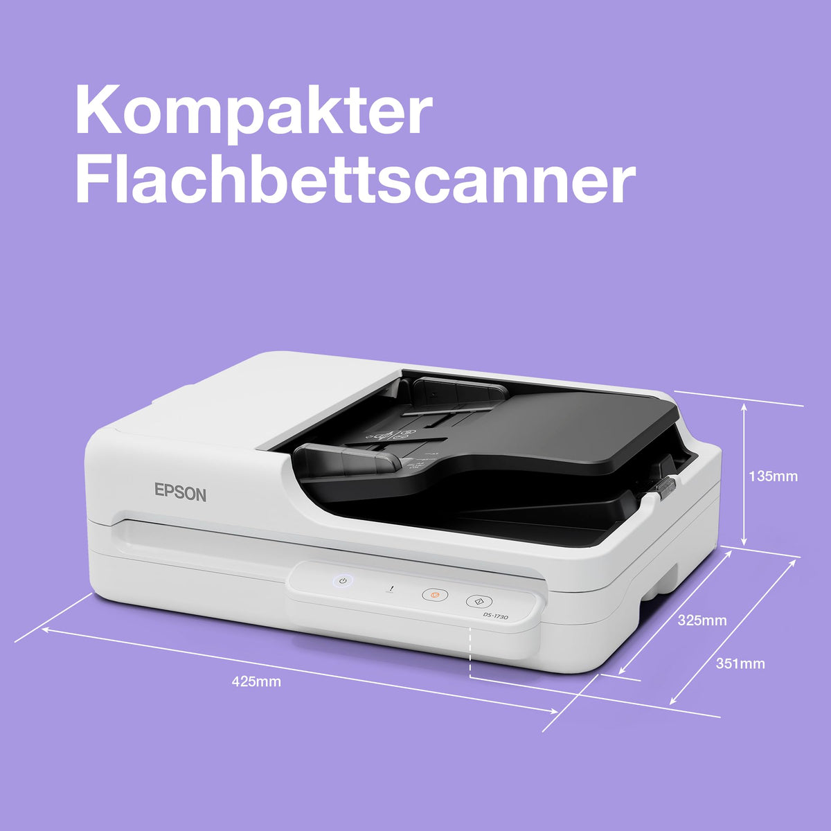Epson Workforce DS-1730 scanner de documente DIN A4, ADF 60 pagini