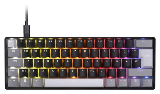 Corsair Clipper PRO MINI 60 SOCD Gaming Keyboard with Hall Effect - Black - CH-979101J-DE