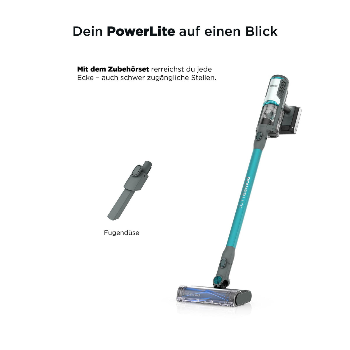 Aspirator fără fir Shark PowerLite 40 minute autonomie BU1623EU