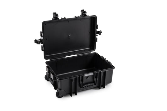 B&W Outdoor Transport Case - Type 6700 Black - waterproof according to IP67 certification, dustproof, break-proof and indestructible - 6700/B
