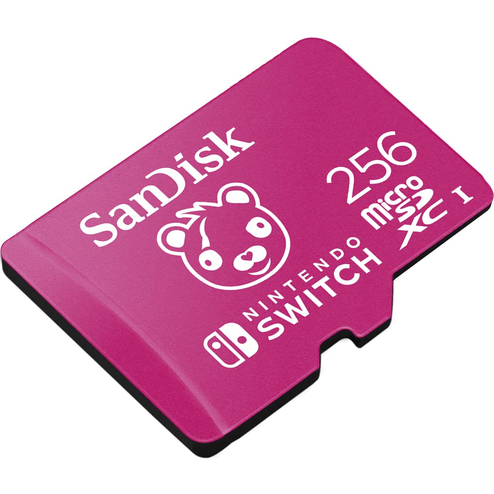 SanDisk Nintendo Switch microSDXC 256GB (SDSQXAO-256G-GN6ZG)