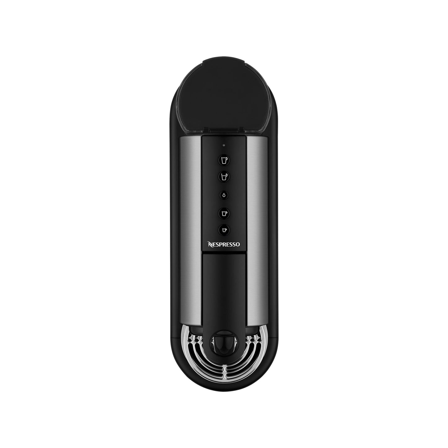 NESPRESSO DE’LONGHI CitiZ Platinum Titan Original Capsule Machine | 4 cup sizes | Hot water function for Americano | automatic shutdown | 19 bar pressure | Coffee machine EN220.T