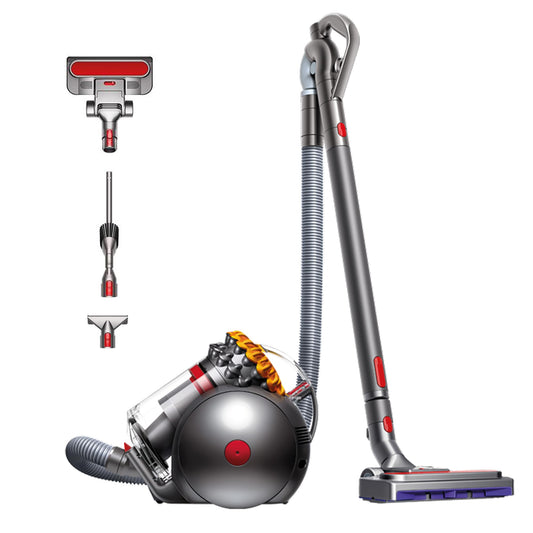 Dyson Big Ball™ Absolute 2 vacuum cleaner, 19 compact cyclones for maximum dirt pickup, suitable for all floors, Iron/Blue - CY28