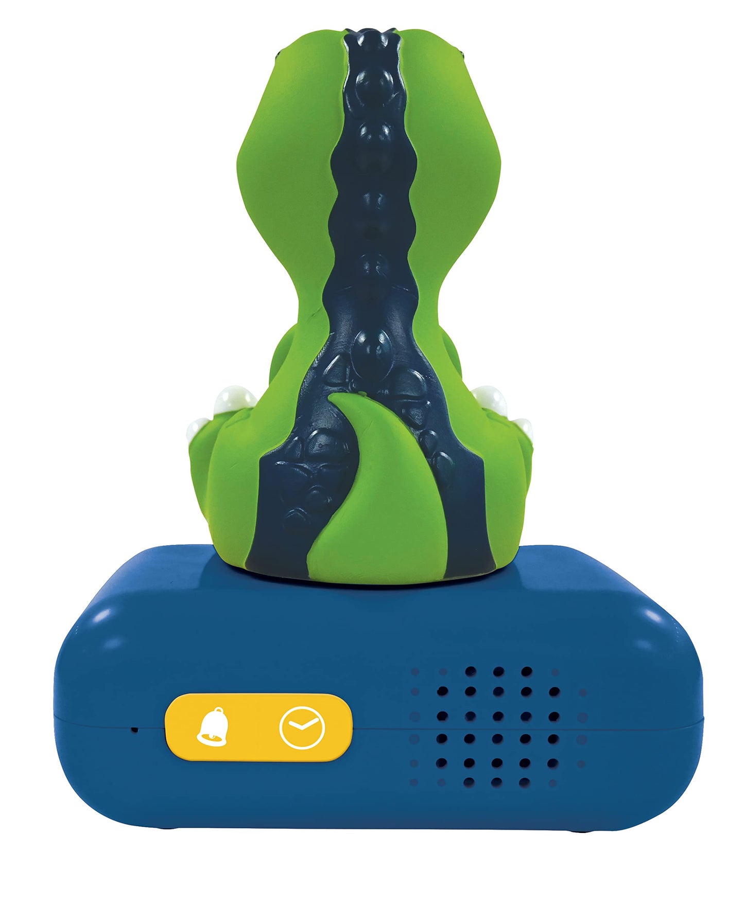 Lexibook, Dinosaur, Night Light Alarm Clock, Sounds and Melodies, LCD Backlight, Light Indicator, Snooze, Blue/Green, RL800DINO