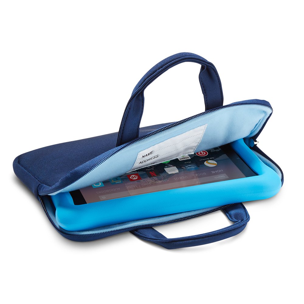 NuPro Zippered Case for the Fire HD 10 Kids Edition Tablet, Blue - 04T00010-BLU