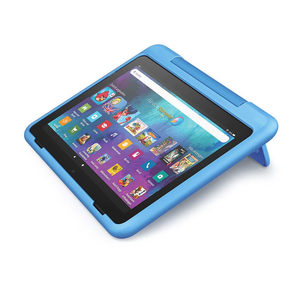 Amazon Kid-Friendly Case for the Fire HD 8 Tablet (Compatible with 12th Gen, 2022 Only), Cyber World Design - 53-028590