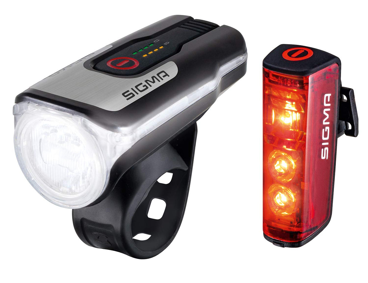 Set lumini biciclete LED SIGMA Aura 80 si Blaze | Aprobat StVZO - 2022072914