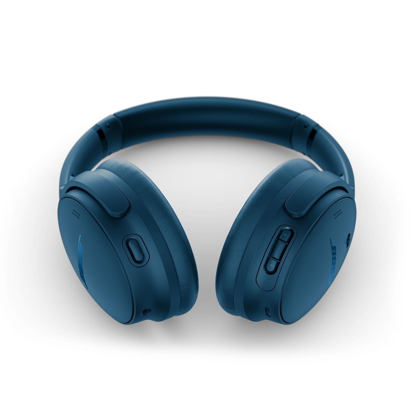 Bose QuietComfort wireless headphones with microphone and noise canceling, Bluetooth over-ear headphones, audiophile headphones, on-ear headphones with noise canceling, up to 24 hours of battery life, twilight blue - 884367-1600