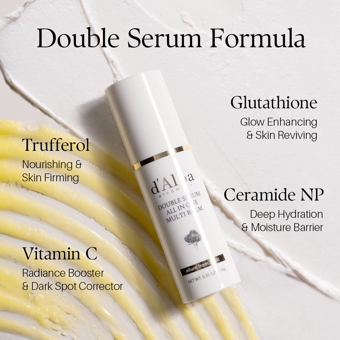 d'alba Piedmont White Truffle Double Serum All-in-one Multi Balm - K1-U8OB-GVR8