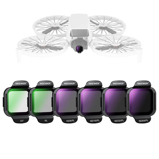 NEEWER ND/PL filter accessory set compatible with DJI Flip/Lito - 10105878