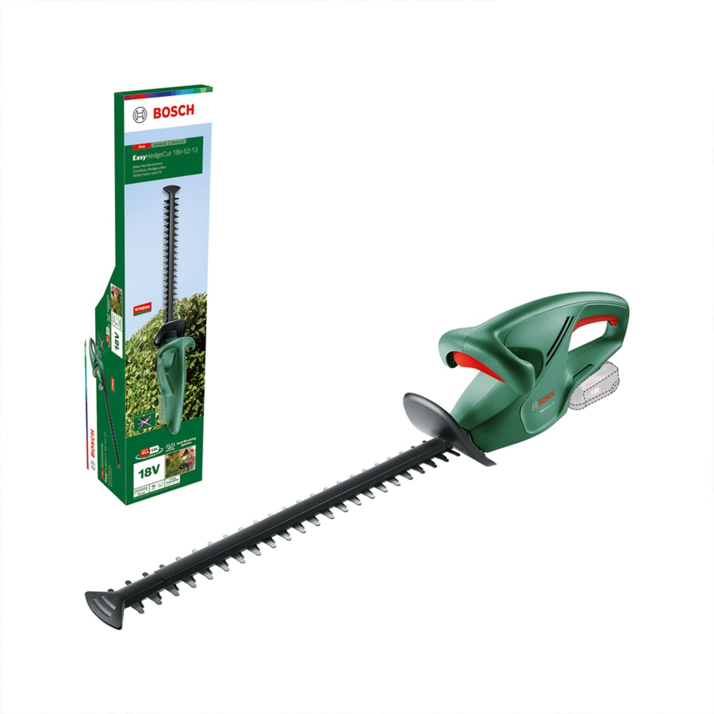 Bosch cordless hedge trimmer EasyHedgeCut 18V-52-13 (without battery/charger) - 0600849M00