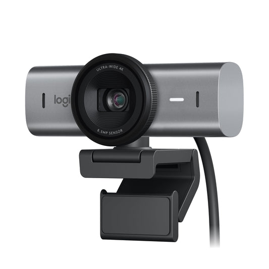Logitech MX Brio Ultra HD 4K Collaboration and Streaming Webcam (Graphite) - 960-001559