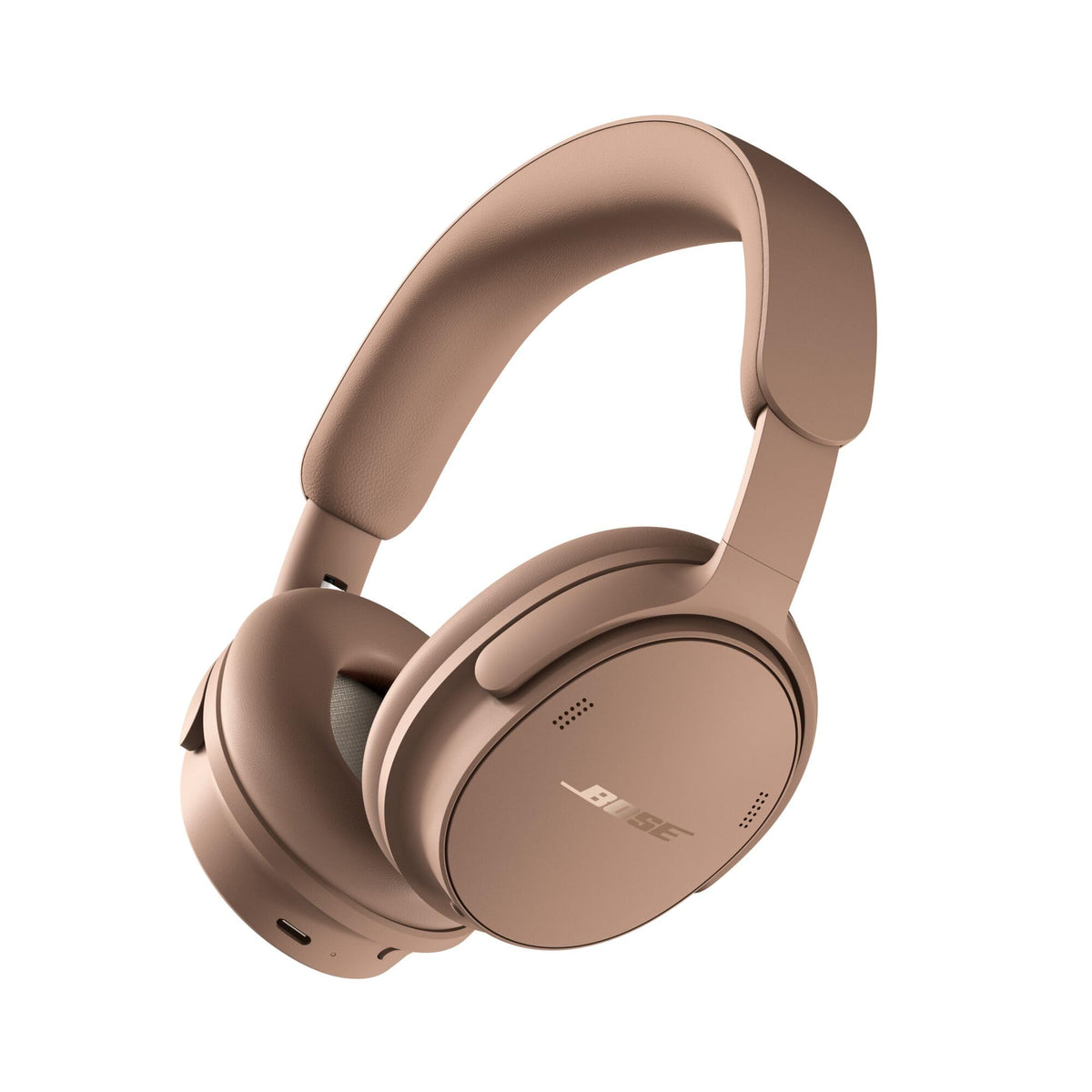 Bose QuietComfort Headphones (2nd Gen.) – Wireless over-ear headphones, active noise cancelling, microphone, 360-degree sound, USB-C charging, lossless audio, up to 24 hours playback, Hazelnut Taupe - 895491-0120