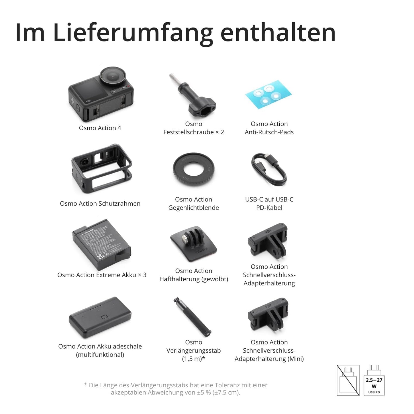 DJI Osmo Action 4 Adventure-Combo - AC003