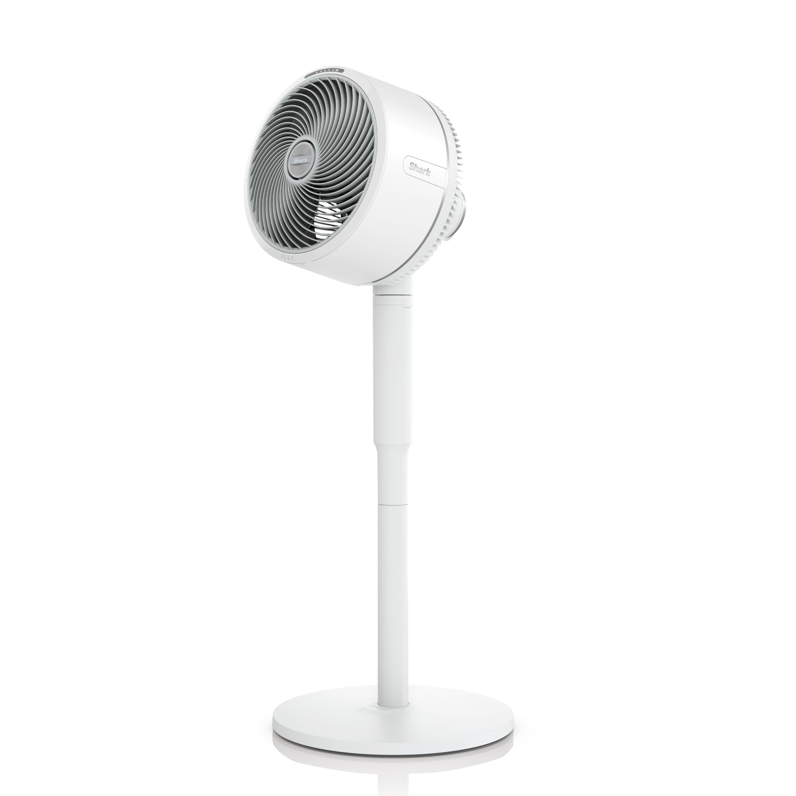 Shark FlexBreeze Ventilator silențios, ventilator hibrid cu fir și fără fir, portabil, pentru utilizare în interior și în exterior, rezistent la UV și apă, ultra puternic, ultra silențios, alb FA220EU - 0622356288651