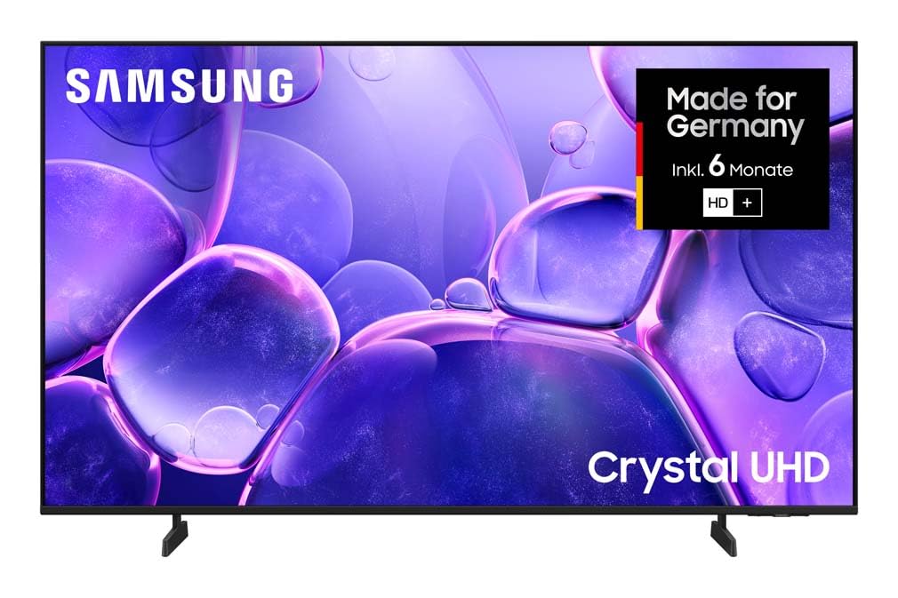 Samsung Crystal UHD U8079F 4K 50 inch (125 cm) LED TV, Crystal Processor 4K, MetalStream Design, SmartThings, AI Upscaling, Gaming Hub, Knox Security, Free Content, Smart TV - GU50U8079FU