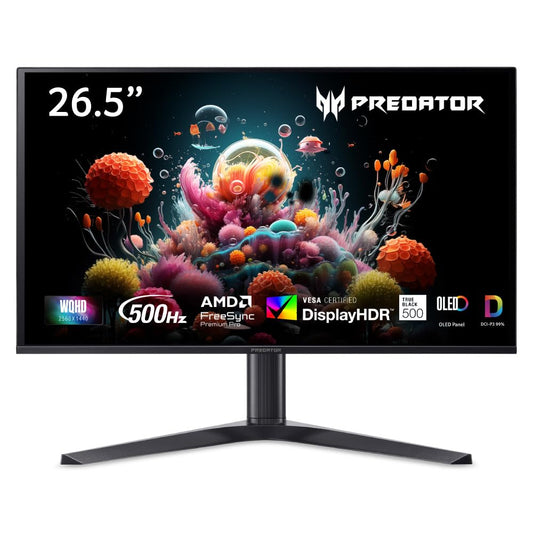 Acer Predator X27UF5 OLED Gaming Monitor 27 inches (67.3 cm), WQHD, 500Hz