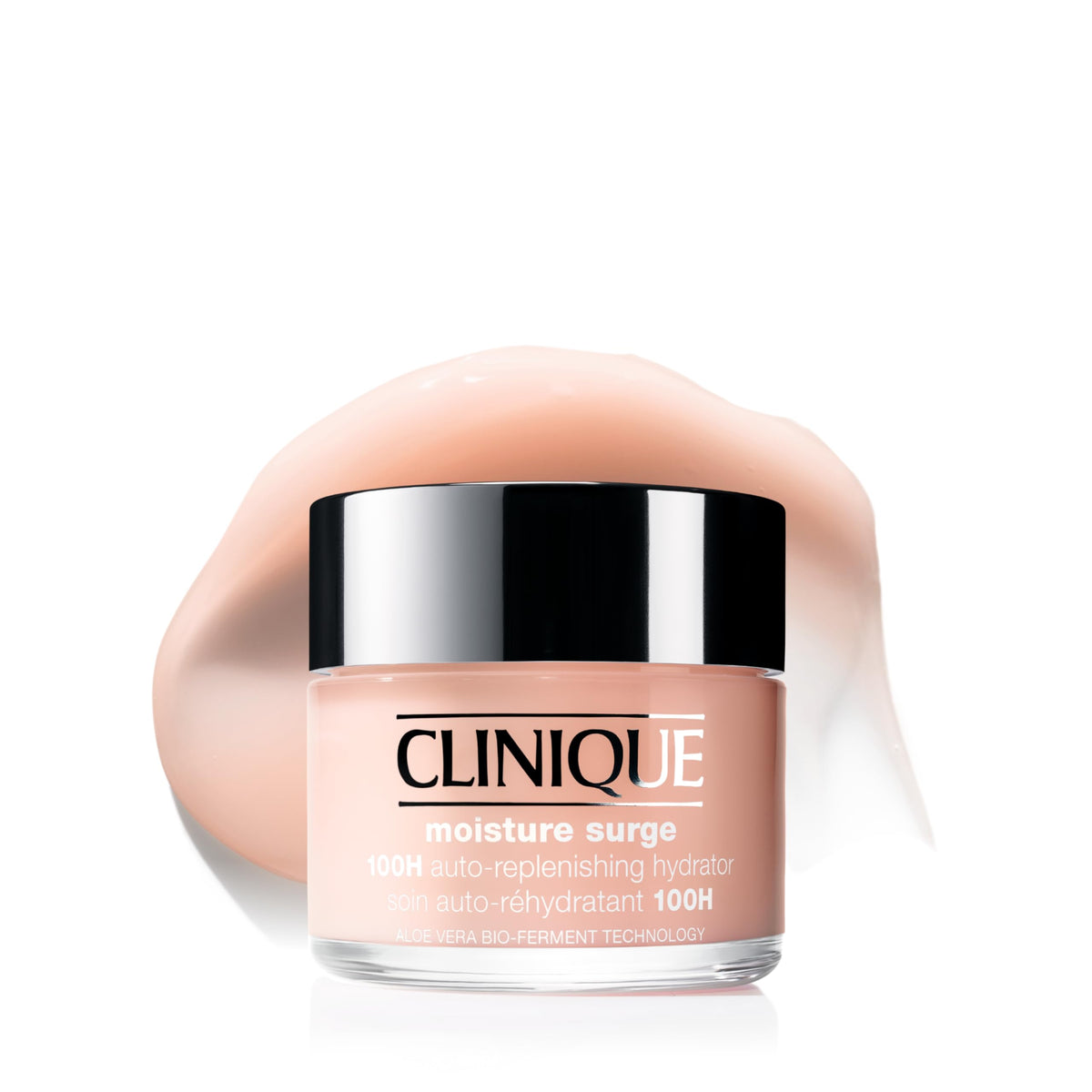 Clinique Moisture Surge 100H Hidratant Auto-Replenishing | Cremă hidratantă fără ulei cu acid hialuronic și bioferment de aloe vera pentru toate tipurile de piele | Hidratare și reținere - KWW6010000