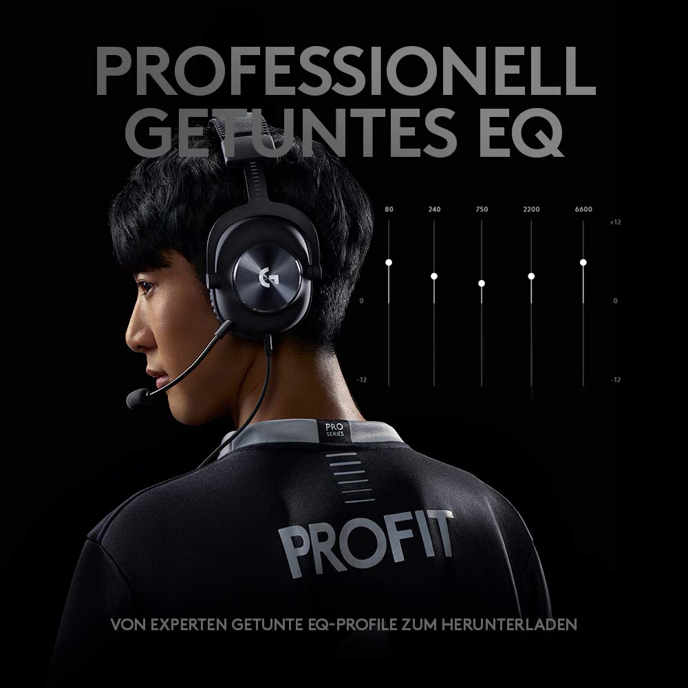 Logitech G Gaming Headphones, Black, Headset - 981-000818