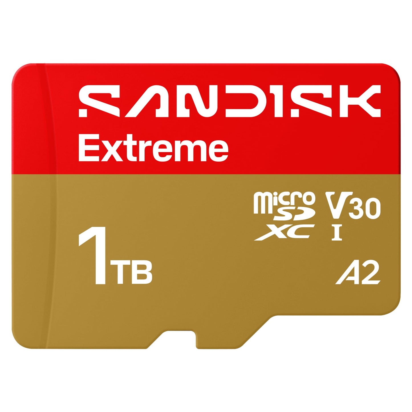 SANDISK Extreme microSDXC 1TB, UHS-I Card + SD Adapter (up to 245MB/s Read and 170MB/s Write, 5K Video, C10, V30, U3, A2) Action Cameras, Drones, Android Devices - SDSQXH9-1T00-GZ6MA