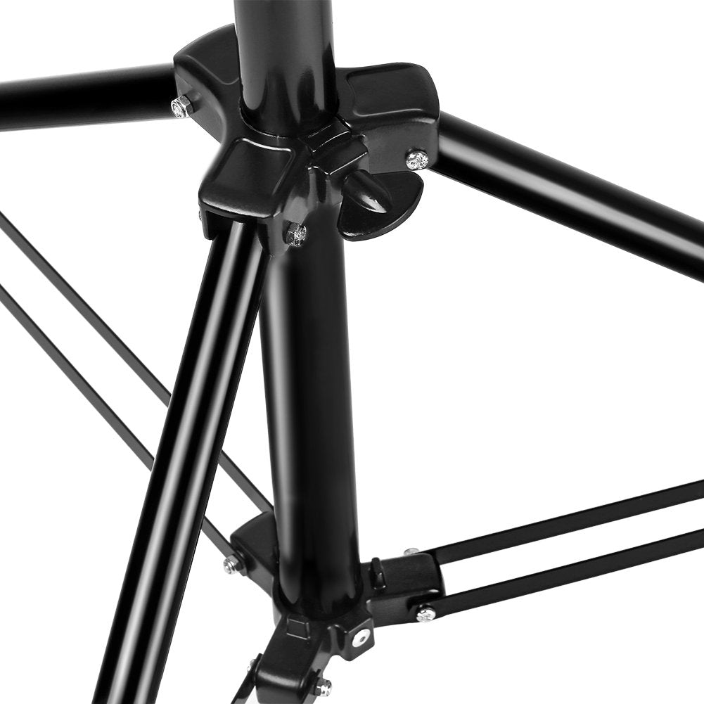 NEEWER PRO 9ft/260cm Spring Loaded Heavy Duty Photography Photo Studio Light Stand with 1/4" Screw & 5/8 Stud for Video, Portrait and Photography Lighting (2 Packs) - 10100600