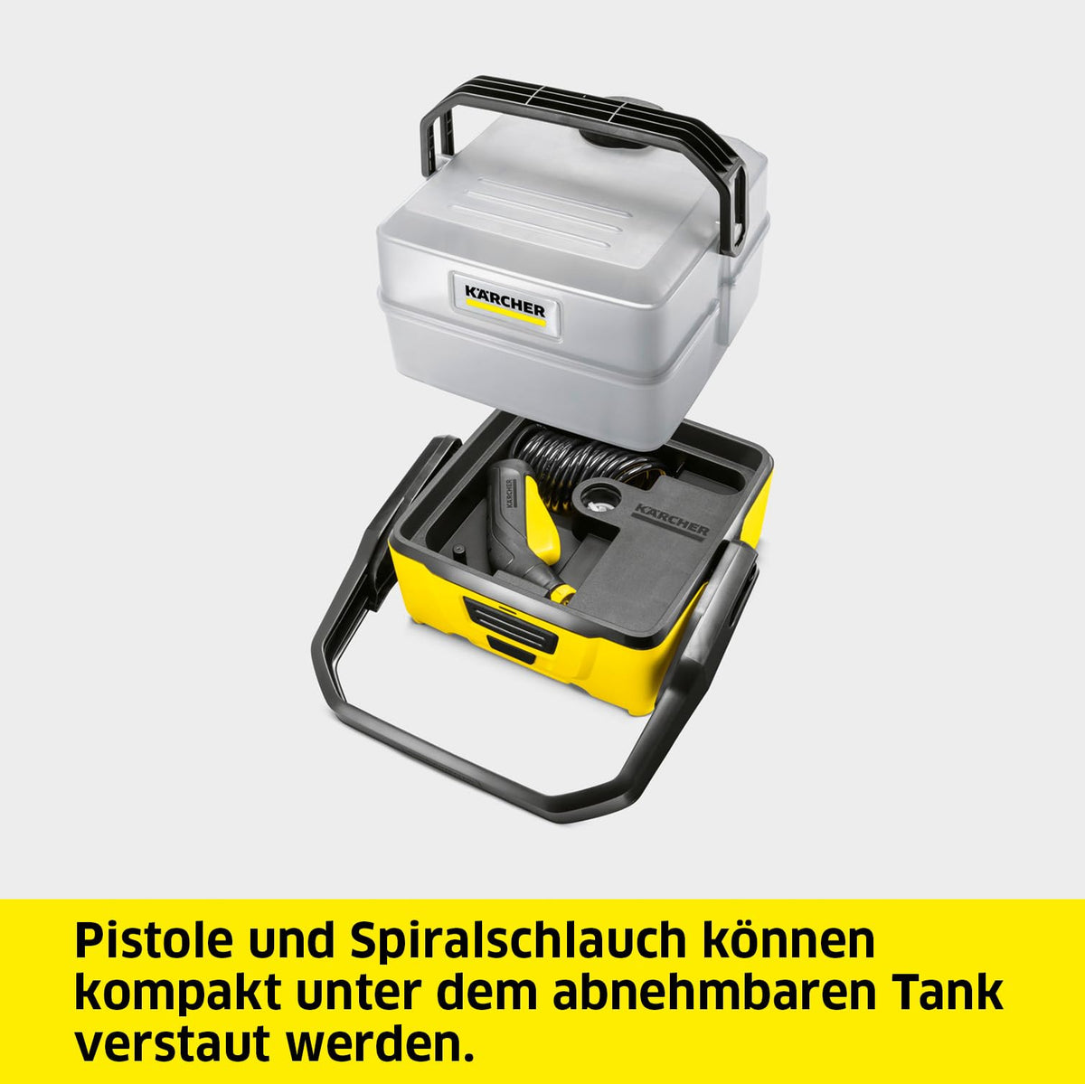 Kärcher Mobile Outdoor Cleaner OC 3 Plus, water tank: 7 l - 1.680-030.0