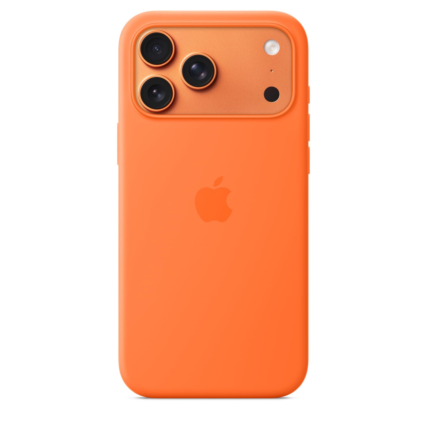 Apple iPhone 17 Pro Max Silicone Case with MagSafe - Orange  - MGFL4ZM/A