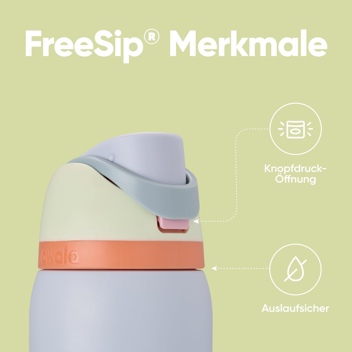 Owala FreeSip Insulated Stainless Steel Drinking Bottle with Straw, 945ml - BPA Free, Ideal for Sports, Fitness, Outdoor and Travel, Beach House - C08177