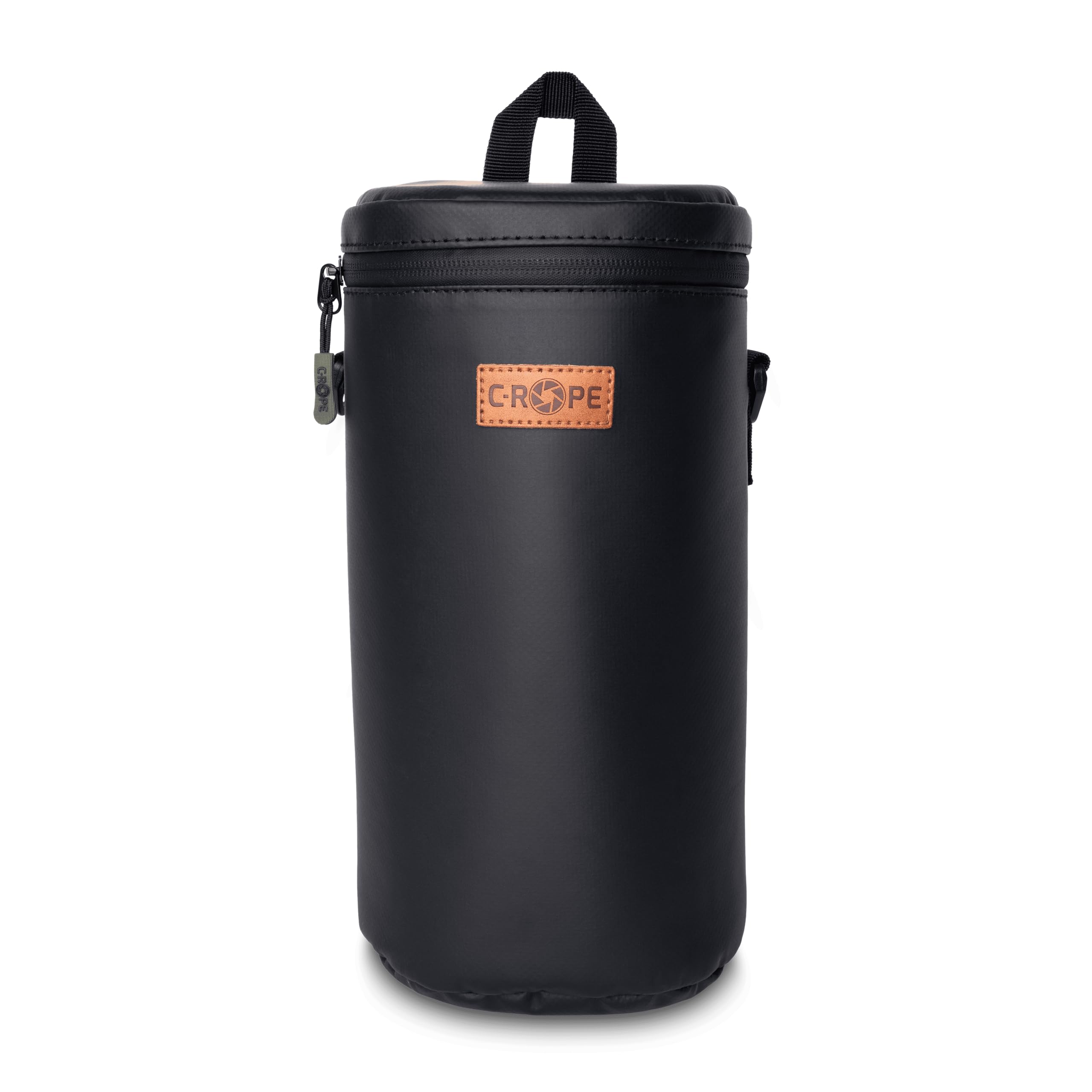 C-Rope waterproof lens bag with waterproof zipper - protective bag for camera lenses - premium lens bag - XL - CRP-PLB-XL-BLK